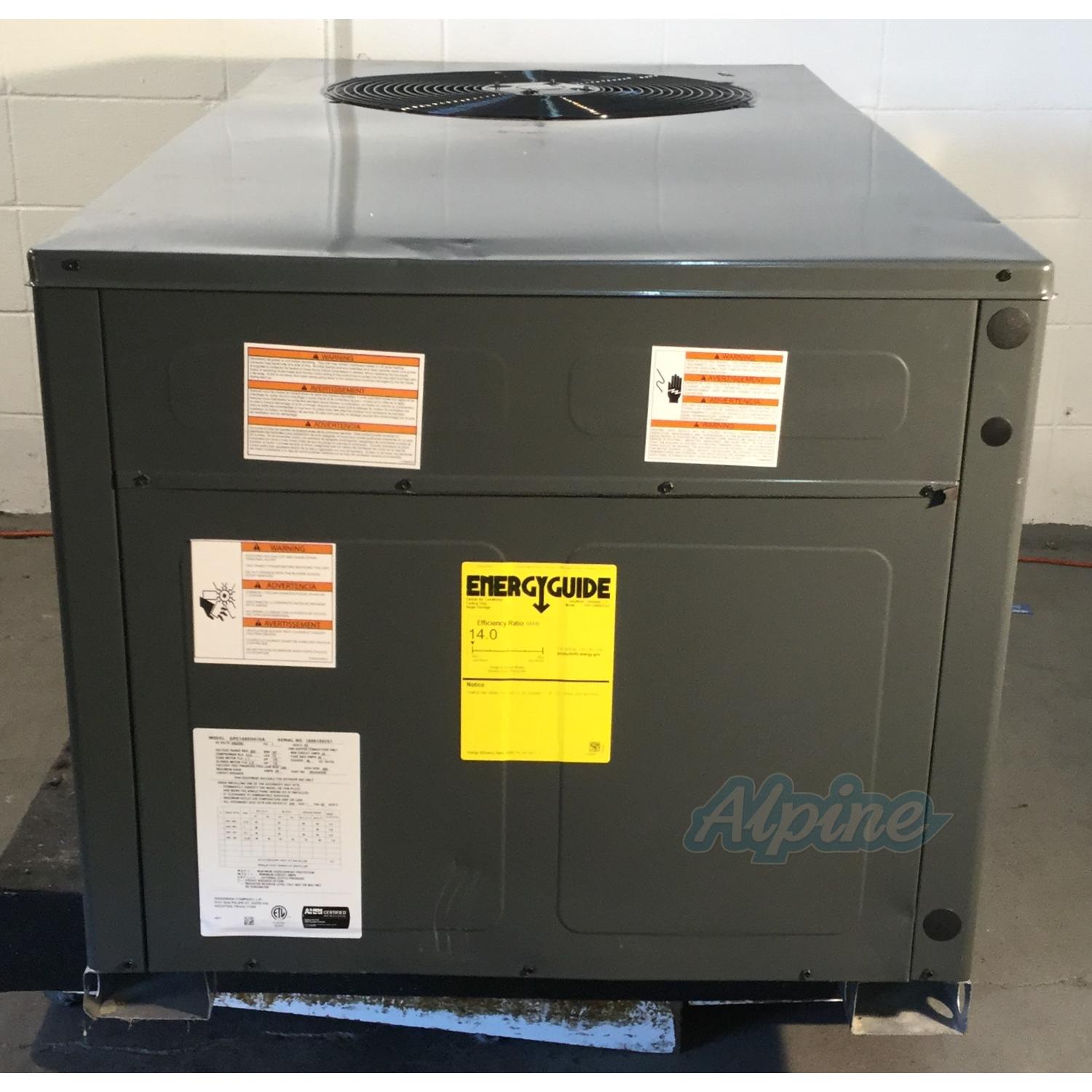 Goodman GPC1430H41 Item No 638750 2 5 Ton 14 SEER Self Contained