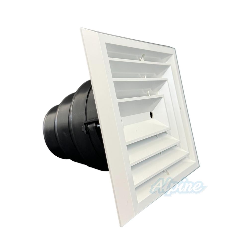 Rectorseal 81903 6in x 6in Ceiling Diffuser w/ 3-way Grille