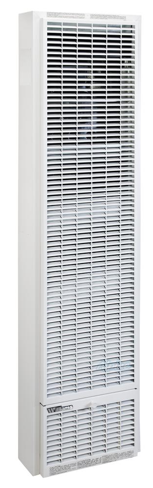 Williams 2509822 25,000 BTU, 71% AFUE, Monterey Plus Top-Vent Wall Furnace,  Top Air Outlet, Natural Gas, No Electricity Required