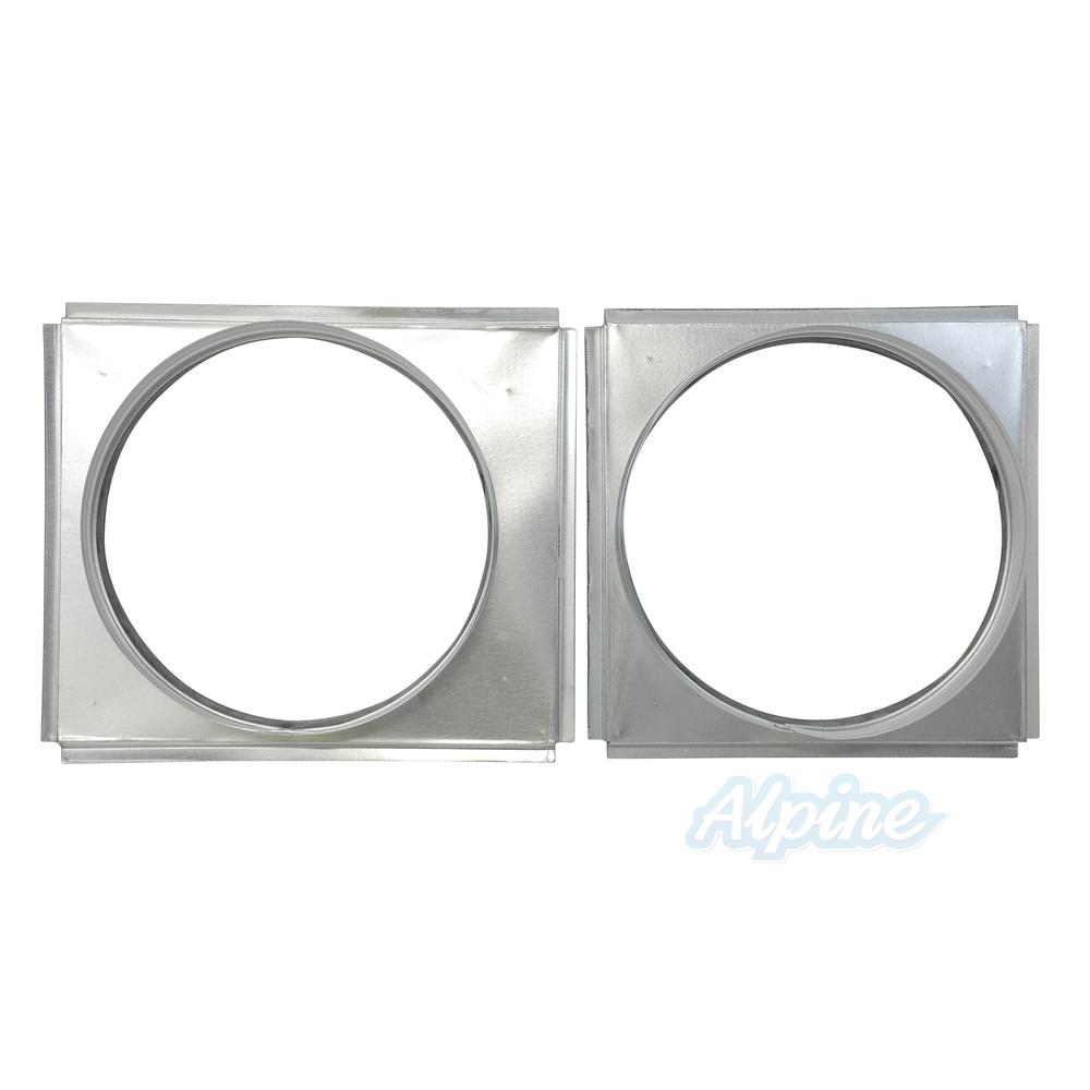 Blueridge 21J92 Horizontal Square to Round 14 in. Adapters (2-3 Ton)