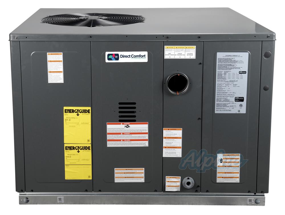 Direct Comfort DC-GPGM34808041 Ton Cooling 80,000 BTU Heating