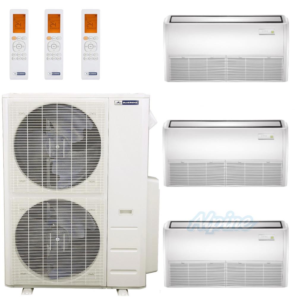 Blueridge BMM55HH19-24F-24F-24F 55,000 BTU (4.5 Ton) 19 SEER / 20 SEER2 ...