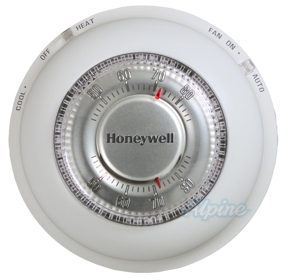 Honeywell T87N1000 T87N1000 The Round Non-Programmable Thermostat Heat ...