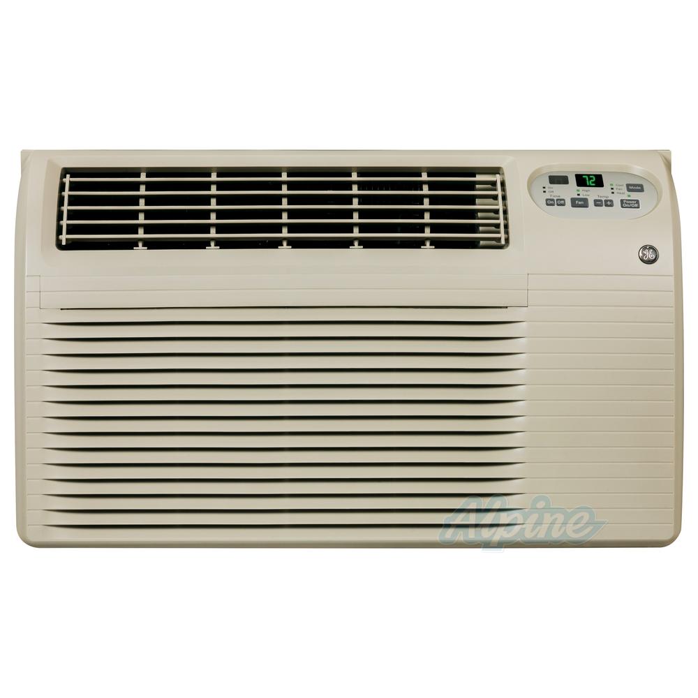 GE AJEQ12DCF 12 000 BTU Cooling 11 200 BTU Heating 230 208 Volts Through the Wall Room Air Conditioner with 3 4 kW Heat Strip