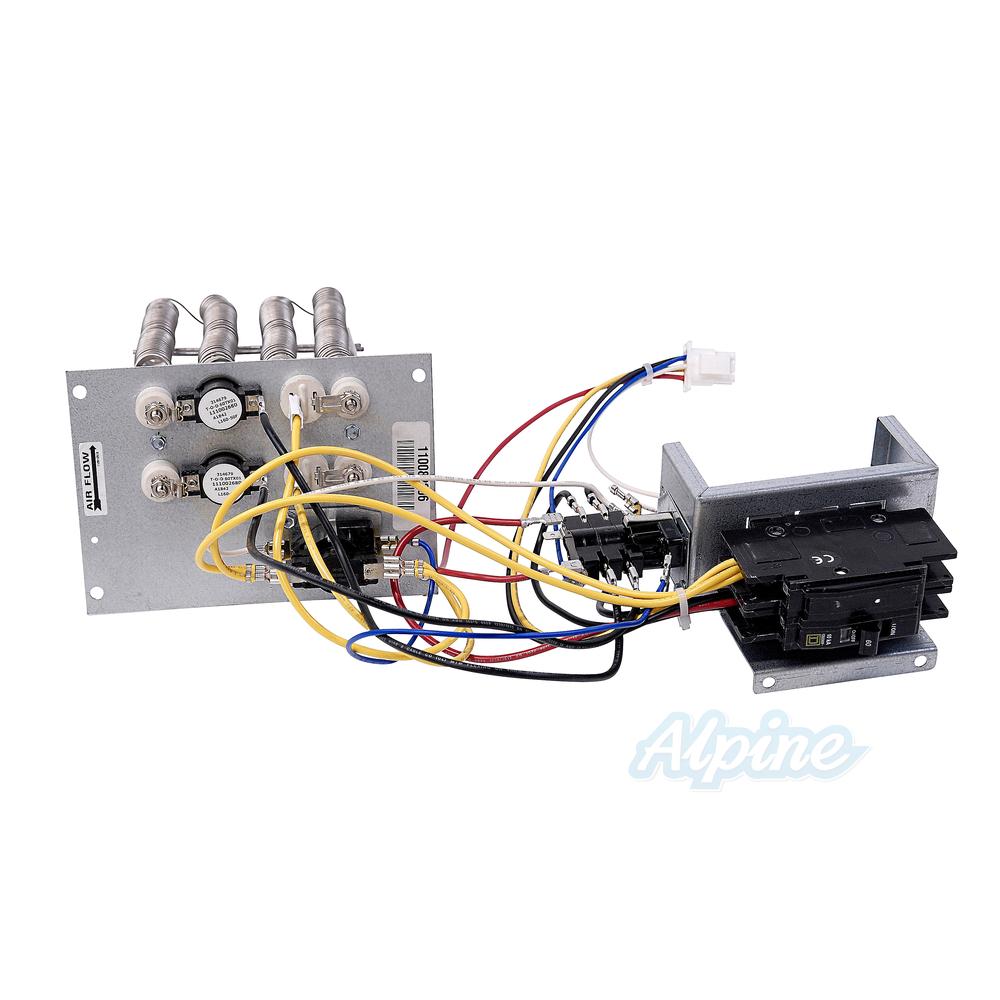 20kW Backer EHP ECB25-20CB-P Electric Heater with Circuit Breaker 