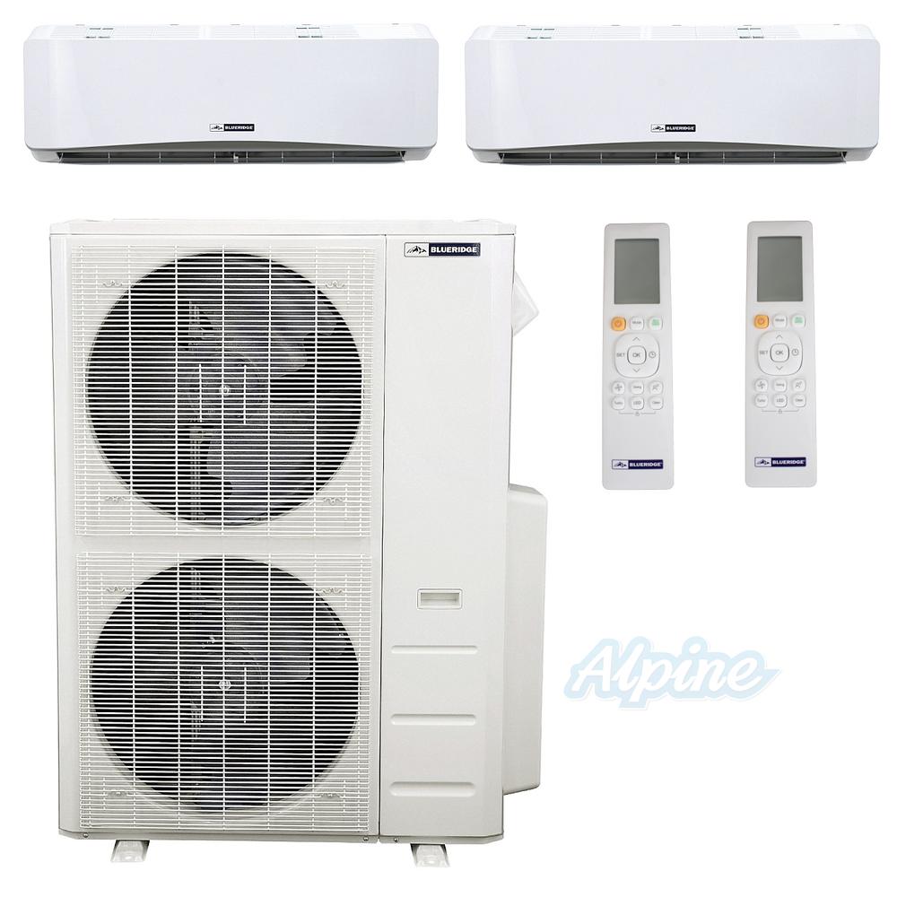 Blueridge BMM4821-24W-24W 48,000 BTU (4.0 Ton) 21 SEER / 21.1 SEER2 ...