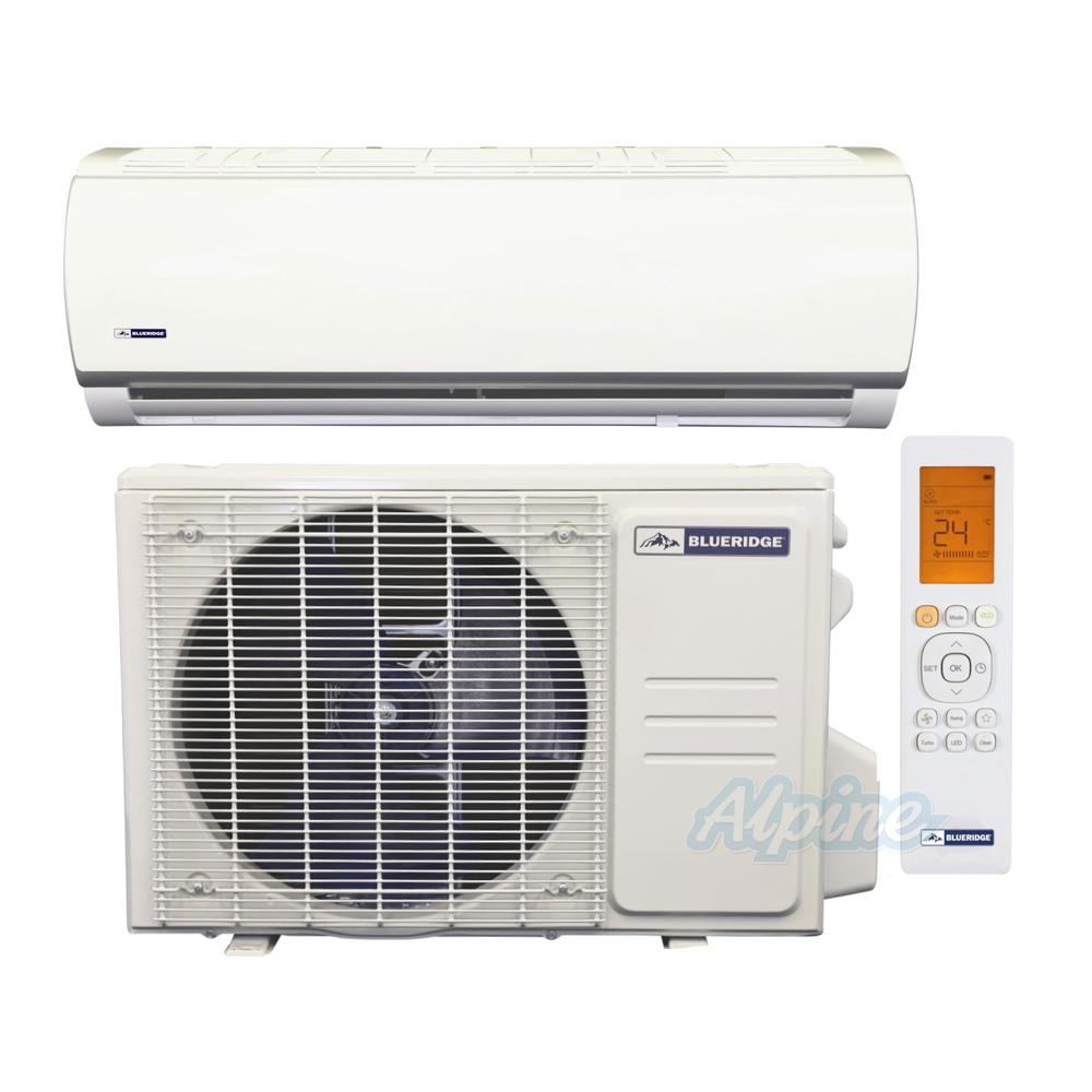 Blueridge BMY1217 12,000 BTU (1 Ton) 16.8 SEER - S1 SERIES - 208/230V ...