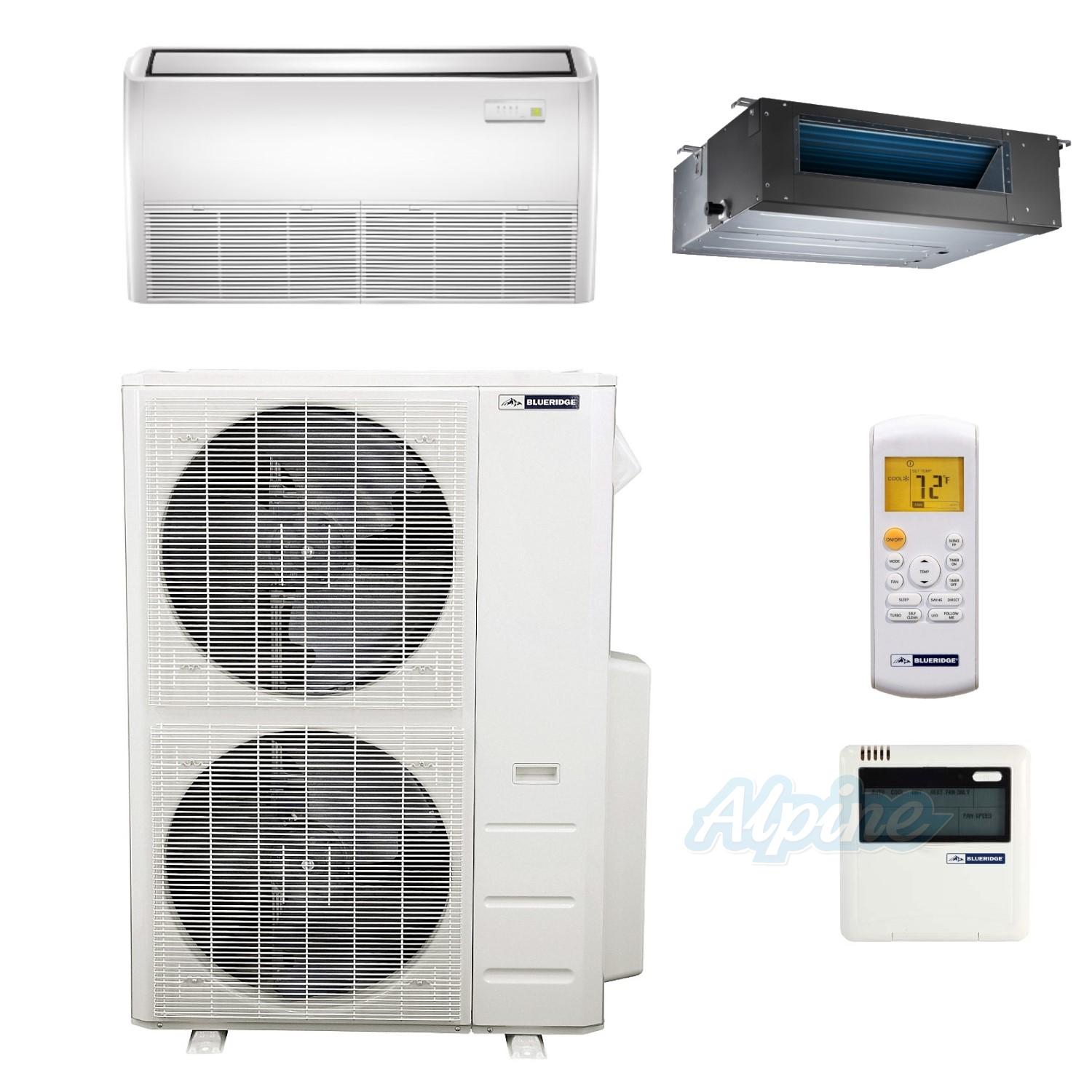 Blueridge BMM4821-12D-24F 48,000 BTU (4.0 Ton) 20.75 SEER / 20.8 SEER2 ...