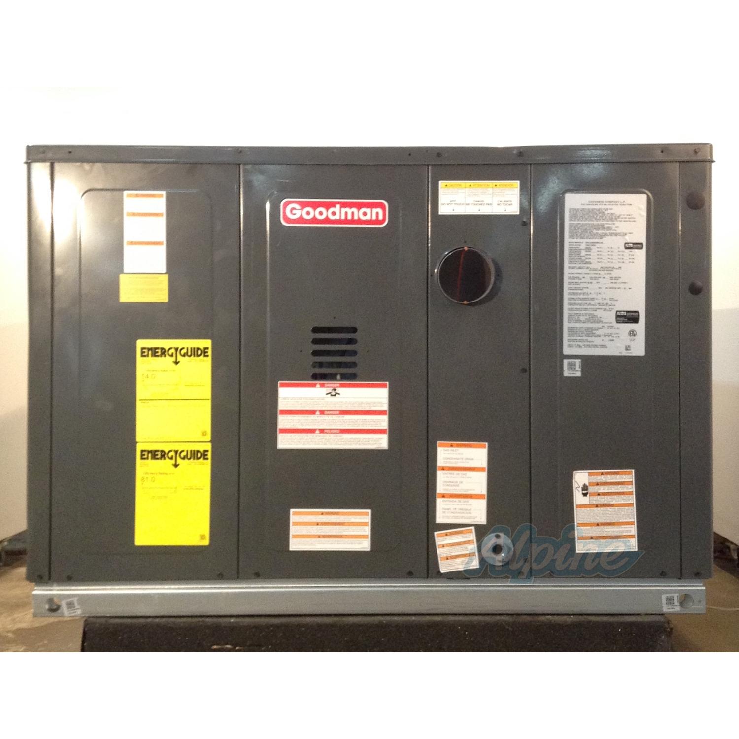 Goodman GPG1436080M41 (Item No. 630874) 3 Ton Cooling / 80,000 BTU