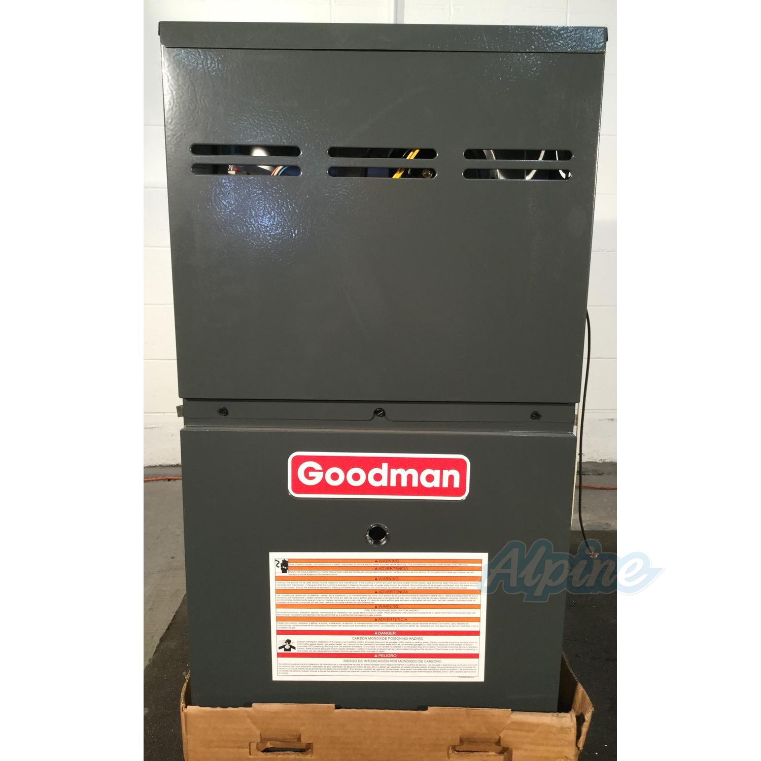 Goodman GMH80804BN (637695) 80,000 BTU Furnace, 80% Efficiency, 2-Stage ...