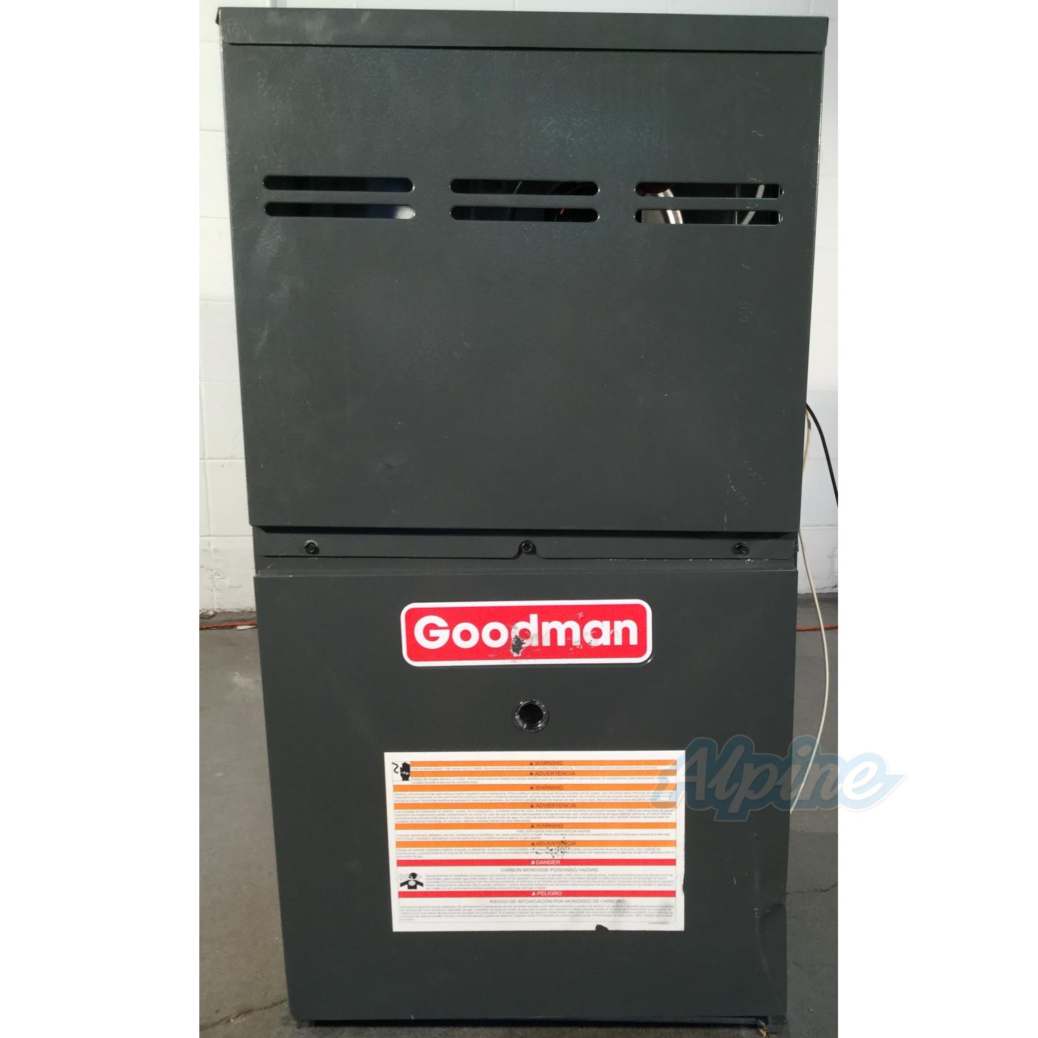 Goodman GMH80803BN (Item No. 644987) 80,000 BTU Furnace, 80% Efficiency ...