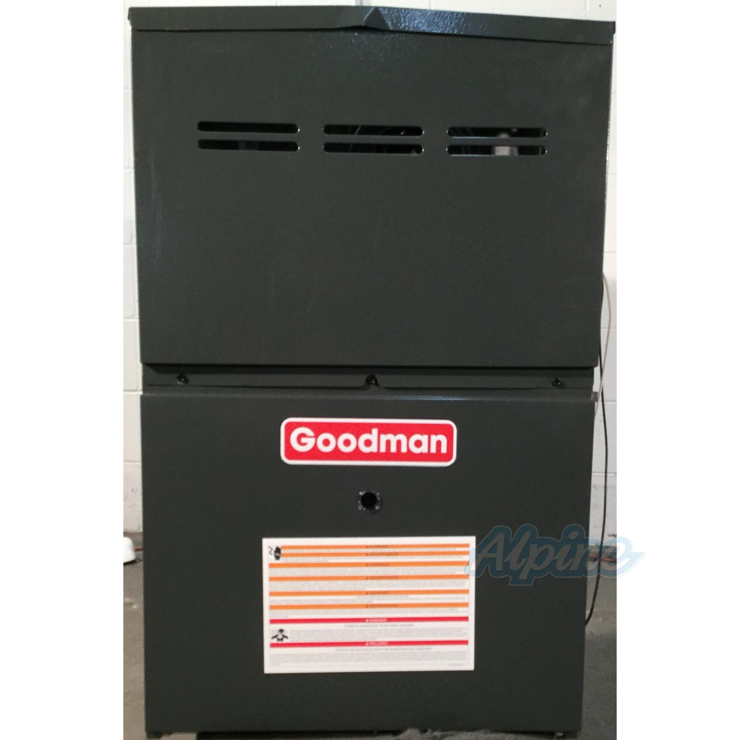 Goodman GMS80805CX (Item No. 646693) Low NOx, California only 80,000 ...