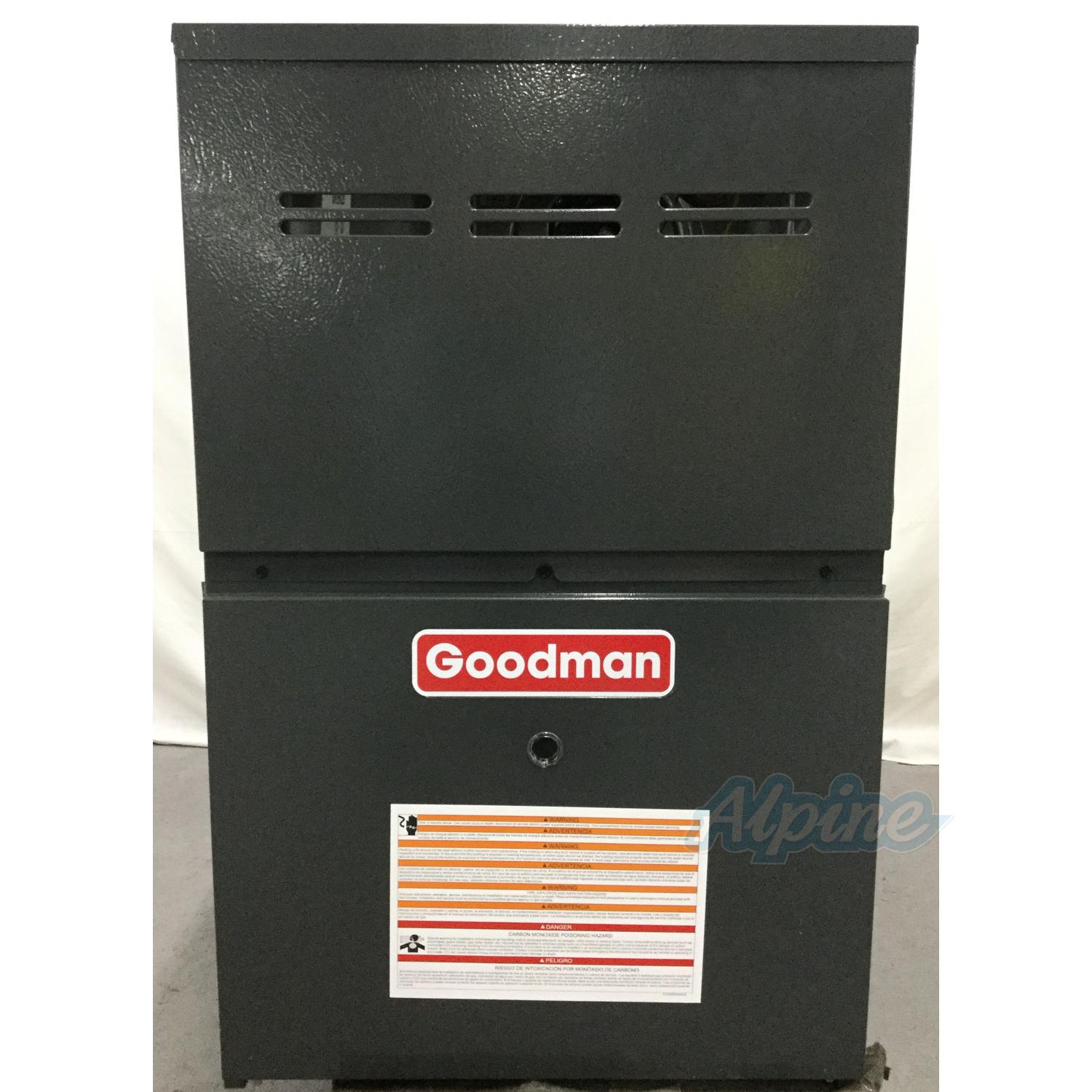 Goodman GMES801005CN (Item No. 650536) 100,000 BTU Furnace, 80% ...