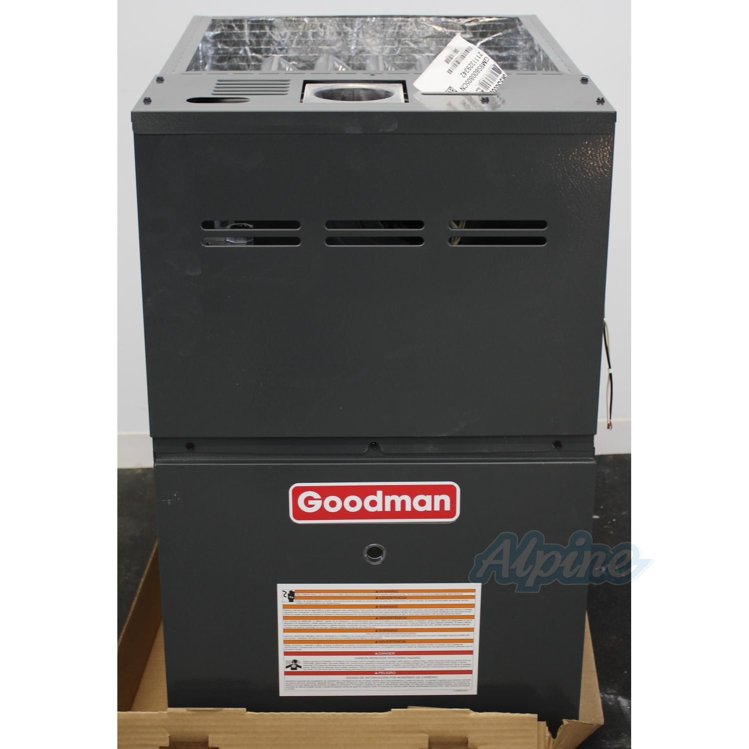 Goodman GM9S800805CN (Item No. 698882) 80,000 BTU Furnace, 80% ...