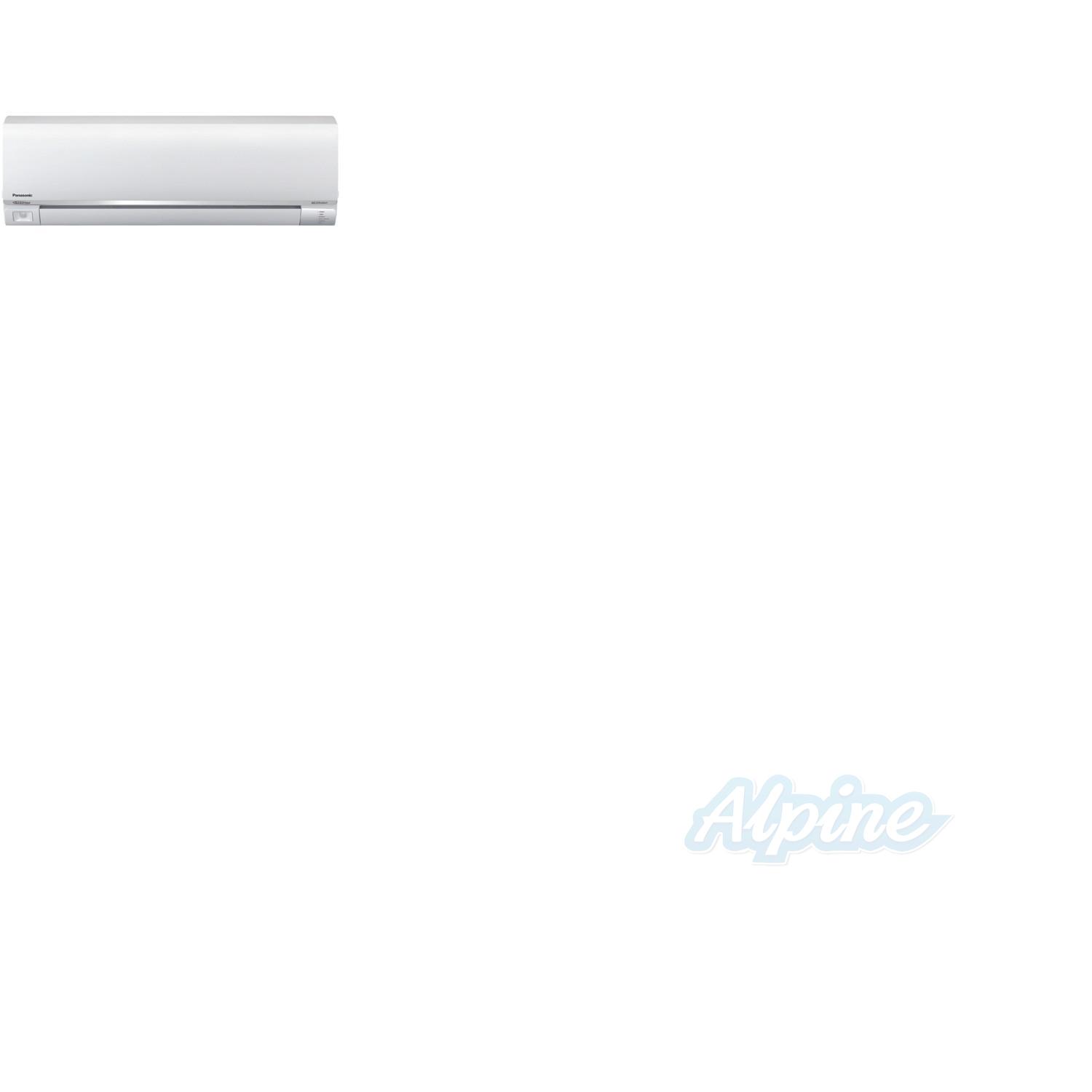 Panasonic Cs E12rkuaw 12 000 Btu 1 Ton Ductless Mini Split Indoor Wall Mounted Heat Pump Air Handler