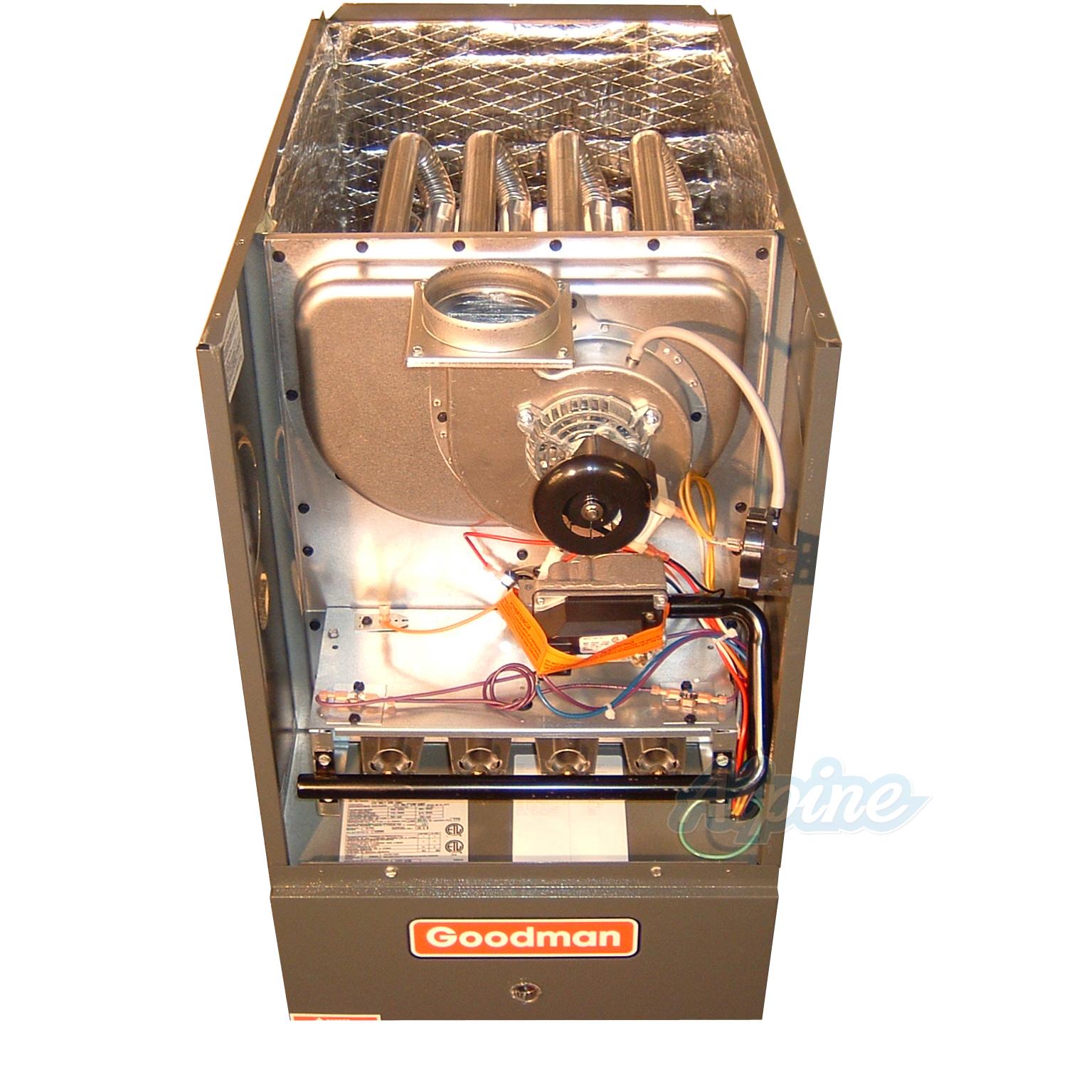 Goodman GMS80903BNA 90,000 BTU Furnace, 80% Efficiency, Single-Stage ...