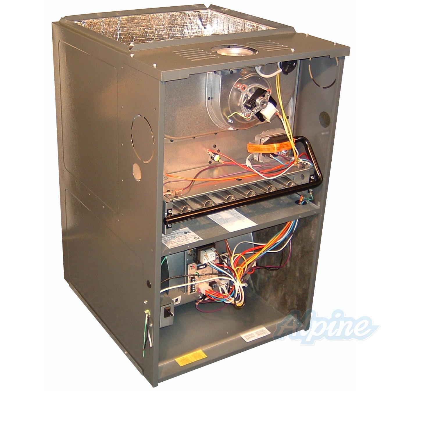 Goodman GMS81405DNA 140,000 BTU Furnace, 80% Efficiency, Single-Stage ...