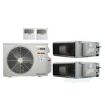 18,000 BTU (1.5 Ton) 2-Zone 18 SEER2 Inverter R-32 XM2 Series Heat Pump Ultra Cool/Ultra Heat System
