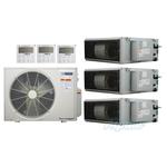24,000 BTU (2 Ton) 3-Zone 18 SEER2 Inverter R-32 XM2 Series Heat Pump Ultra Cool/Ultra Heat System