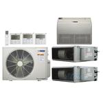 24000 BTU (2 Ton) 3-Zone 17 SEER2 Inverter R-32 XM0 Series Heat Pump System