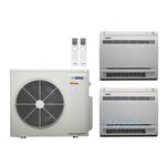 28,400 BTU (2.4 Ton) 2-Zone 21 SEER2 Inverter R-32 XM2 Series Heat Pump Ultra Cool/Ultra Heat System