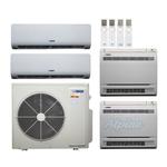 28,400 BTU (2.4 Ton) 4-Zone 21 SEER2 Inverter R-32 XM2 Heat Pump Ultra Cool/Ultra Heat System