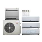28,400 BTU (2.4 Ton) 4-Zone 21 SEER2 Inverter R-32 XM2 Heat Pump Ultra Cool/Ultra Heat System
