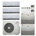 42000 BTU (3.5 Ton) 5-Zone 17 SEER2 Inverter R-32 XM0 Series Heat Pump System