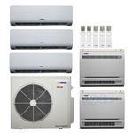 42,000 BTU (3.5 Ton) 5-Zone 21 SEER2 Inverter R-32 XM3 Series Heat Pump Ultra Cool/Ultra Heat System