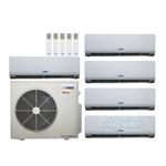 42,000 BTU (3.5 Ton) 5-Zone 21 SEER2 Inverter R-32 XM2 Heat Pump Ultra Cool/Ultra Heat System
