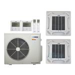 28,400 BTU (2.4 Ton) 2-Zone 21 SEER2 Inverter R-32 XM2 Series Heat Pump Ultra Cool/Ultra Heat System