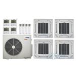 42,000 BTU (3.5 Ton) 4-Zone 21 SEER2 Inverter R-32 XM3 Series Heat Pump Ultra Cool/Ultra Heat System