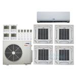 42,000 BTU (3.5 Ton) 5-Zone 21 SEER2 Inverter R-32 XM2 Heat Pump Ultra Cool/Ultra Heat System