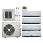 48,000 BTU (4 Ton) 5-Zone 21 SEER2 Inverter R-32 XM2 Series Heat Pump Ultra Cool/Ultra Heat System