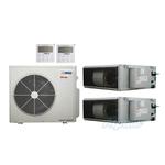 28,400 BTU (2.4 Ton) 2-Zone 18 SEER2 Inverter R-32 XM2 Series Heat Pump Ultra Cool/Ultra Heat System
