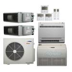 30000 BTU (2.5 Ton) 4-Zone 17 SEER2 Inverter R-32 XM0 Series Heat Pump System
