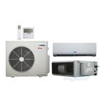 48,000 BTU (4 Ton) 2-Zone 19 SEER2 Inverter R-32 XM2 Series Heat Pump Ultra Cool/Ultra Heat System