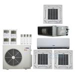 48,000 BTU (4 Ton) 5-Zone 19 SEER2 Inverter R-32 XM2 Heat Pump Ultra Cool/Ultra Heat System