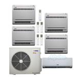 42,000 BTU (3.5 Ton) 5-Zone 21 SEER2 Inverter R-32 XM2 Heat Pump Ultra Cool/Ultra Heat System