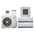 48,000 BTU (4 Ton) 3-Zone 21 SEER2 Inverter R-32 XM2 Series Heat Pump Ultra Cool/Ultra Heat System