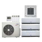 28,400 BTU (2.4 Ton) 4-Zone 21 SEER2 Inverter R-32 XM2 Heat Pump Ultra Cool/Ultra Heat System
