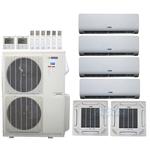 55000 BTU (4.58 Ton) 6-Zone 21 SEER2 Inverter R-32 XM2 Series Heat Pump Ultra Cool/Ultra Heat System