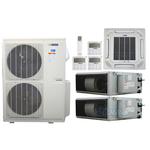 55000 BTU (4.58 Ton) 3-Zone 20 SEER2 Inverter R-32 XM2 Series Heat Pump Ultra Cool/Ultra Heat System