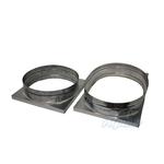 14 1/8" x 24 1/8" x 18" Dia. Take-Off Collar, Return