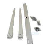 Blueridge Adjustable Wall Bracket w/ 25.5 inch long arms for Ductless Mini Splits, 440 lbs Capacity