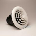 6in x 6in Ceiling Diffuser w/ Round Grille