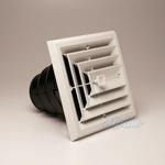 8in x 8in Ceiling Diffuser w/ 3-way Grille