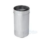 60/100mm 78" Straight, Non-Cuttable Concentric Vent Pipe