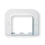 Flat Wall Escutcheon for Diversitech 4" SpeediChannel™ Line Set Covers