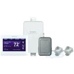 Redesigned Prestige IAQ Kit, 4 Stage Heat / 2 Cool, w/HD Touchscreen, Equipment Interface Module and Duct Sensors, White